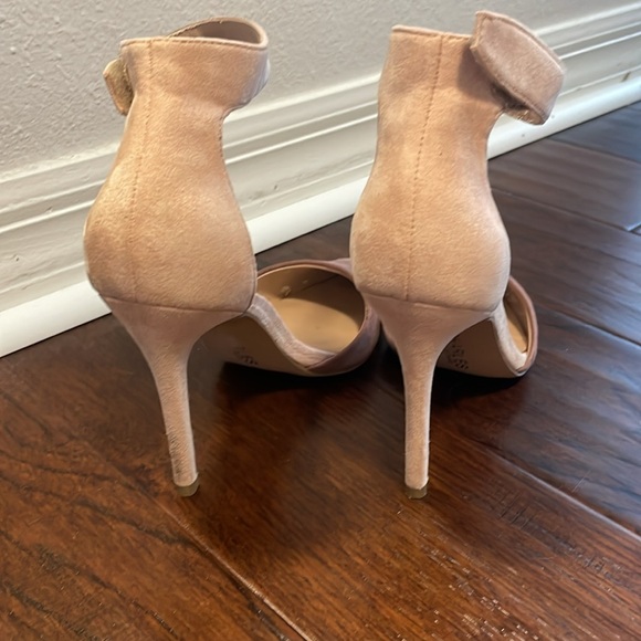 Pink and beige 4 inch pointed toe heel - Picture 3 of 4